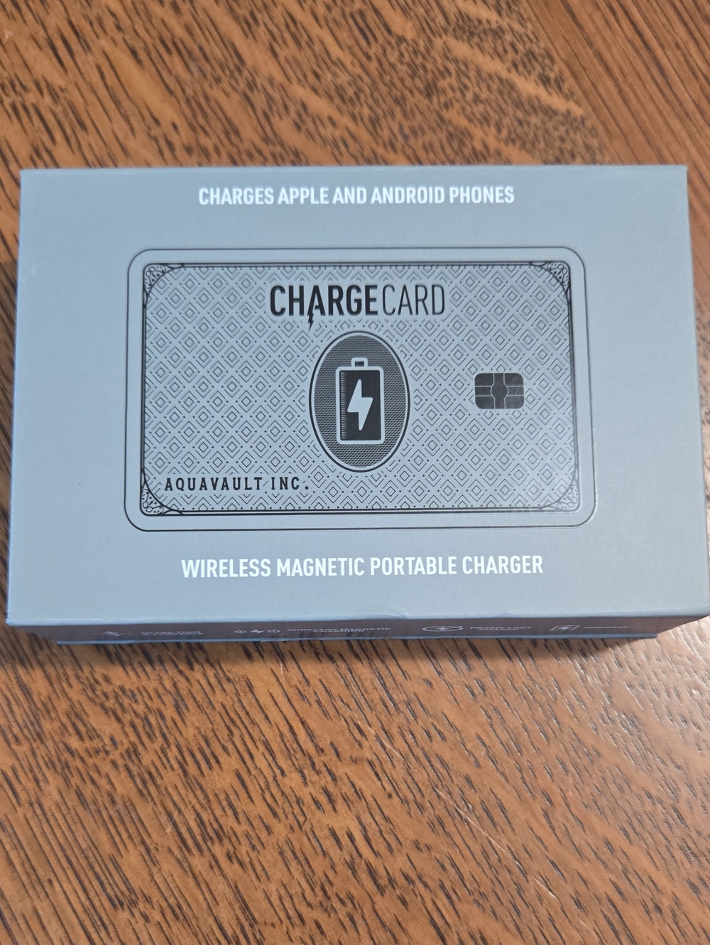 AquaVault Charge Card